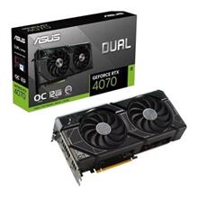 کارت گرافیک  ایسوس مدل Dual GeForce RTX 4070 OC Edition 12GB GDDR6X حافظه 12 گیگابایت